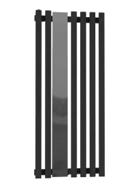 grzejnik-dekoracyjny-flower-mirror-180x60-czarny-struktura-z-lustrem
