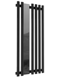 grzejnik-dekoracyjny-flower-mirror-180x60-czarny-polysk-z-lustrem