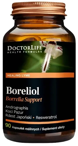 Boreliol 90 kaps., Doctor Life