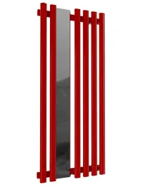 grzejnik-dekoracyjny-flower-mirror-160x60-czerwony-z-lustrem