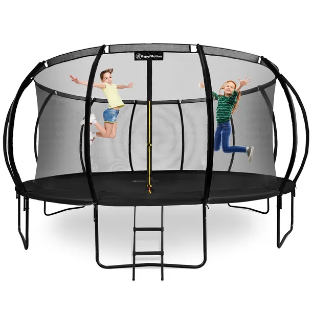 Trampolina ogrodowa XXXXL dla dzieci HyperMotion - 487 cm 16FT - z drabinką