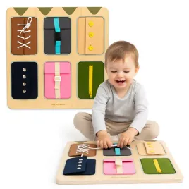 drewniana-tablica-manipulacyjna-montessori-sensoryczna-nauka-samodzielnos