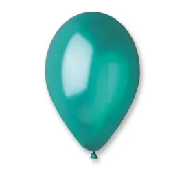 balony-metaliczne-zielone-turkusowe-25cm-100szt