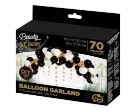 girlanda-balonowa-bandc-bialo-zloto-czarna-70szt