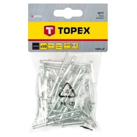 topex-nity-aluminiowe-3-2-x-10mm-50szt-z-lbem-kulistym-do-zakuwania-43e302