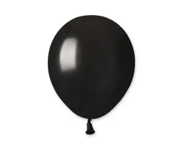 balony-metaliczne-czarne-100szt