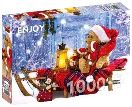 puzzle-1000-pluszowe-misie-z-czapkami-mikolaja