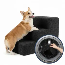 schodki-dla-psa-30cm-czarne-do-lozka-rampa-3-stopnie-dla-kota-zwierzat-pufa