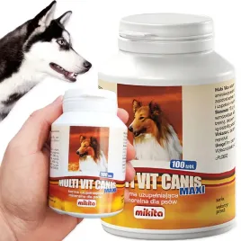 skoncentrowane-witaminy-dla-psa-mikita-multi-vit-canis-maxi-100-tab
