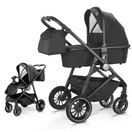 tibi-milukids-wozek-dzieciecy-2w1-luksusowy-czarny