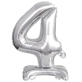 balon-foliowy-mini-cyfra-4-na-stojaku-srebrna
