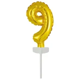 balon-foliowy-mini-cyfra-9-zlota-7x12cm