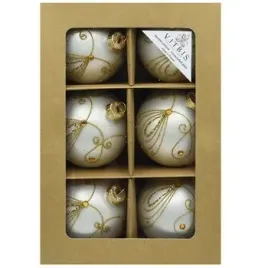 vitbis-bombka-szklana-petelka-biale-80mm-6szt