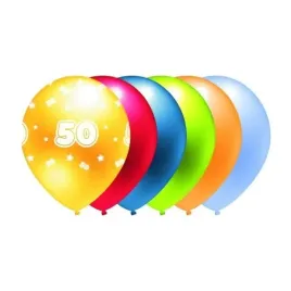 balon-50-mix-kolorow-metalik-5szt