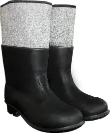 buty-filcowe-robocze-gumowce-pcv-z-wkladem-filcowymr44-45-producent-polski