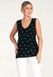 bluzka-w-ptaki-or-elegancka-bluzka-or-granatowa-bluzka-or-m1076-rozmiar-l
