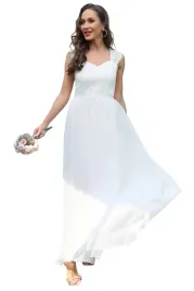 dresstells-elegancka-suknia-z-koronka-kwiatowa-biala-xl