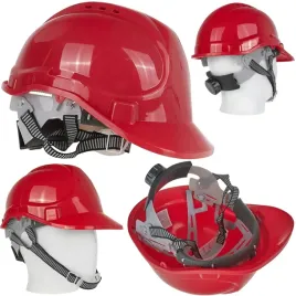 kask-ochronny-czerwony-bhp-helm-budowlany-regulowany