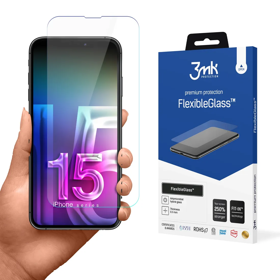 apple-iphone-15-pro-max-3mk-flexibleglass-stan-nowy