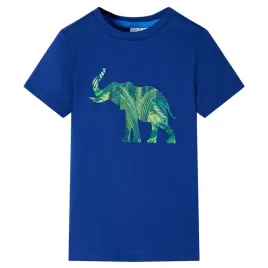 t-shirt-dzieciecy-z-nadrukiem-slonia-100percent-bawelna-ciemnoniebieski-roz