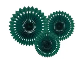 rozety-dekoracyjne-ciemne-zielone-20-30cm