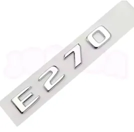 emblemat-e270-tyl-znaczek-mercedes-naklejka-premium-chrom-srebrny