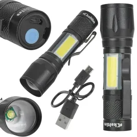 latarka-taktyczna-kieszonkowa-mini-led-zoom-xpe-cob-10w-500-mah-ipx5