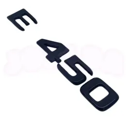 emblemat-e450-tyl-znaczek-mercedes-naklejka-premium-czarny