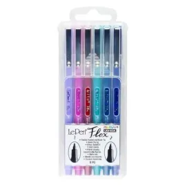 cienkopisy-le-pen-flex-jewel-6-kolorow