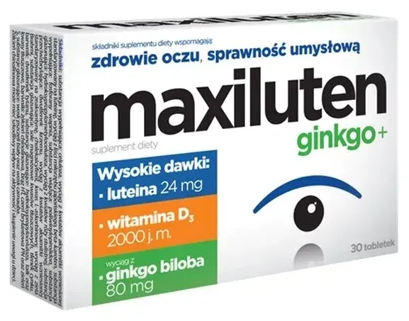 maxiluten-ginkgo-30-tabletek