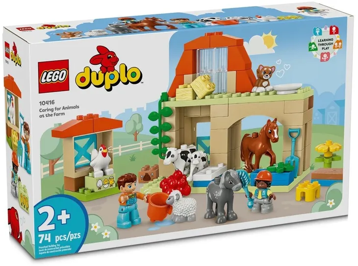 LEGO 10416 DUPLO - OPIEKA NAD ZWIERZĘTAMI NA FARMIE
