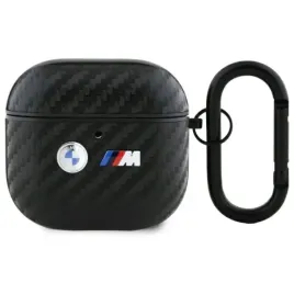 etui-airpods-4-bmw-carbon-double-metal-logo-czarne