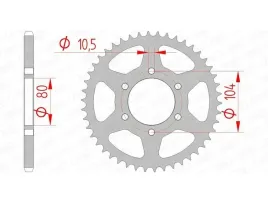 zebatka-napedzana-tyl-moto-stalowa-czarna-afa-16606-46
