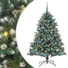 nowoczesna-sztuczna-choinka-150-cm-z-tasmami-led-i-minimalistycznym-design