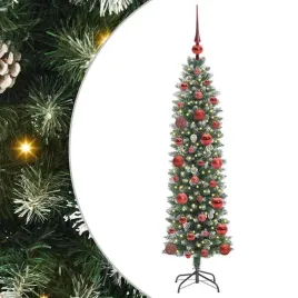 smukla-sztuczna-choinka-swiateczna-z-cieplymi-swiatlami-led-120-cm