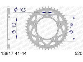 zebatka-napedzana-tyl-moto-aluminiowa-anodowana-gun-metal-afa-13817-41