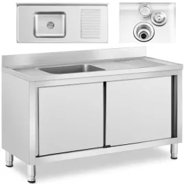 zlew-basen-gastronomiczny-jednokomorowy-z-szafka-z-drzwiami-przesuwnymi-lewy-140-x-60-x-94-5-cm