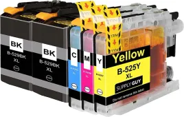 5x-tusz-do-brother-dcp-j100-mfc-j200-lc529xl