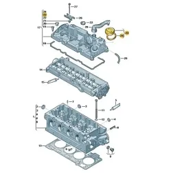 korek-wlewu-oleju-vw-1-6tdi-2-0tdi-2-0tsi-vag-06k103485b