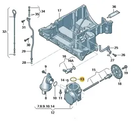 uszczelka-pompy-oleju-audi-q7-30-tdi-11-vag-059115111a