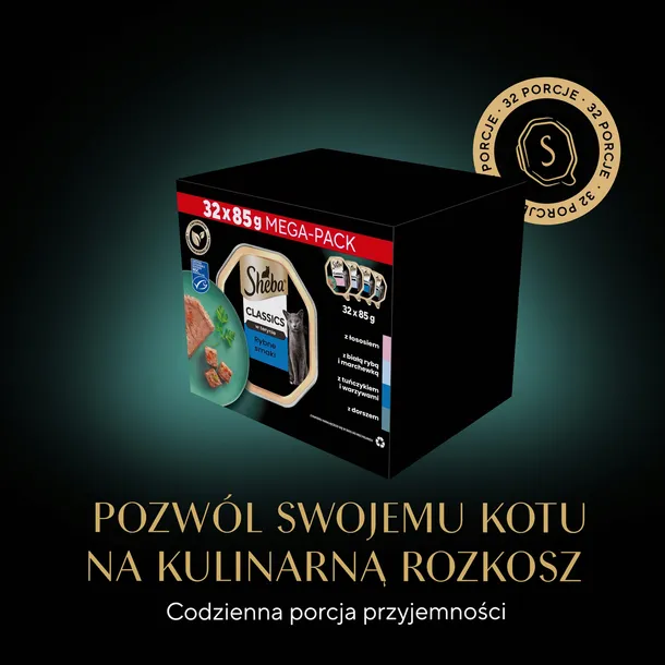sheba-classics-rybne-smaki-32x85g-nazwa-handlowa-sheba-classics-mokra-karma-rybne-smaki-w-pasztecie-tacki-32x85-g