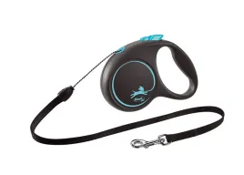 flexi-smycz-black-design-s-linka-5m-do-12kg-niebieska