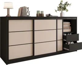 komoda-przesuwna-z-szufladami-200-cm-loft-z-drazkiem-na-wieszaki