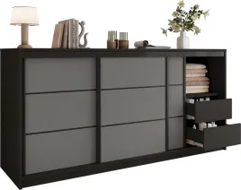 komoda-przesuwna-z-szufladami-200-cm-loft-z-drazkiem-na-wieszaki