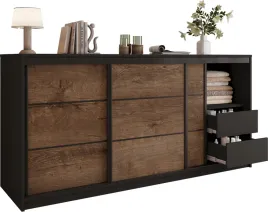 komoda-przesuwna-z-szufladami-200-cm-loft-z-drazkiem-na-wieszaki