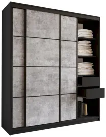 szafa-przesuwna-180-cm-loft-beton-polki
