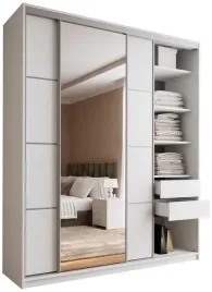 szafa-przesuwna-z-lustrem-200-cm-top-max-biala-z-polkami-drazek-szuflady