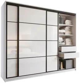 szafa-przesuwna-szuflady-250-cm-biala-polysk-loft