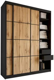 szafa-przesuwna-180-cm-loft-max-garderoba-z-polkami-szuflady-drazki