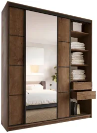 szafa-przesuwna-z-lustrem-200-cm-loft-max-z-polkami-szuflady-drazki